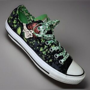 Converse Poison Ivy Sneakers Size M 5 W 7 AlI Star Shoes DC Comics